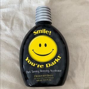 Smile! You’re Dark! Tanning Accelerator